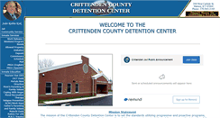 Desktop Screenshot of crittendencountydetention.com
